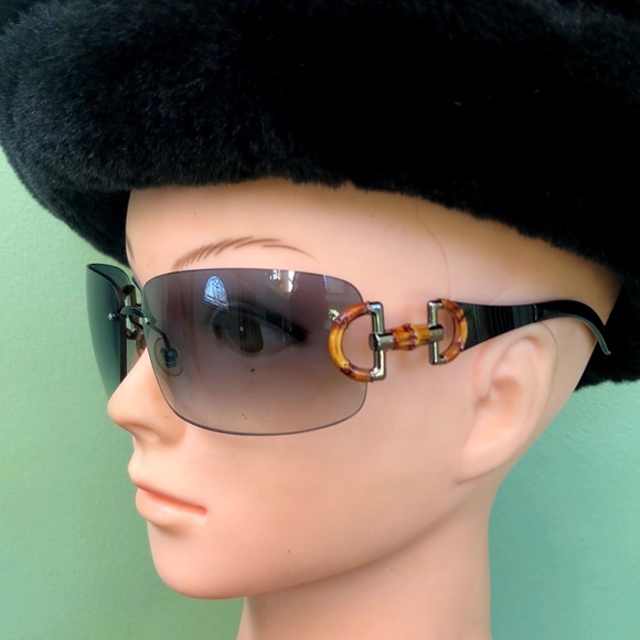 Gucci Bamboo Sunglasses - Picture 1 of 5